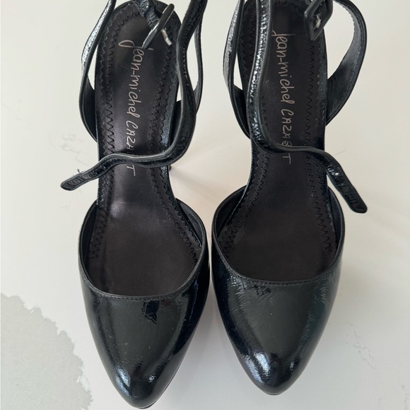 Jean-Michel Cazabat heels with ankle strap in black leather. Size 37/7 - Picture 5 of 11